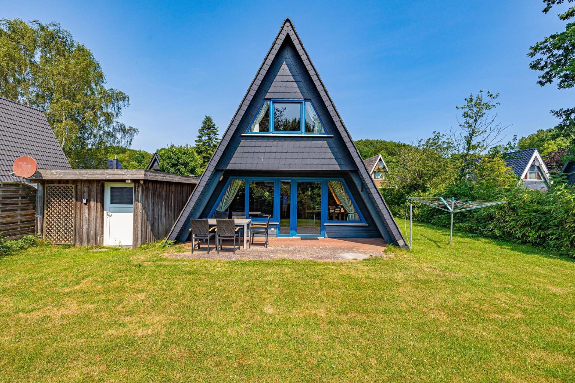 Luett Hus - Zeltdachhaus In Strandnaehe 담프 외부 사진